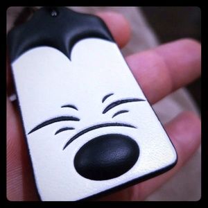 Limited Edition Mickey x Coach handbag keychain